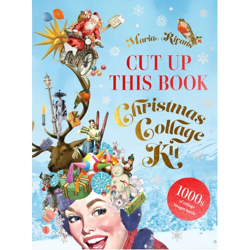 Cut Up This Book: Christmas Collage Kit