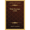 Philip Massinger (1920)