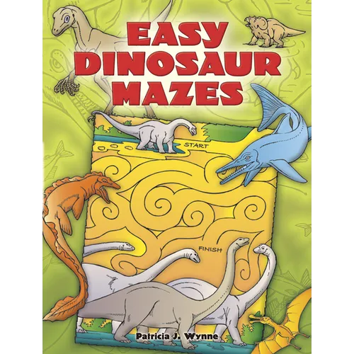 Easy Dinosaur Mazes