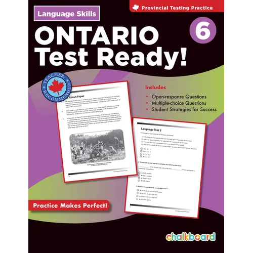 Ontario Test Ready Language Skills 6