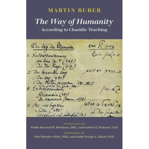 The Way of Humanity According to Chasidic Teaching