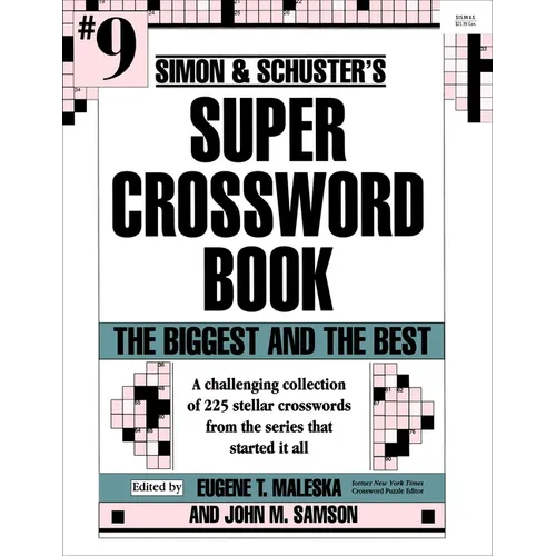 Simon & Schuster's Super Crossword Book