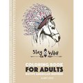Coloring Book for Adults: Native American Inspired: Stress Relieving Adult Coloring Book Inspired by Native American Styles & Designs; Animals, Dreamc