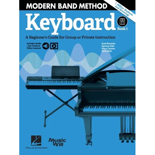 Modern Band Method - Keyboard, Book 1 (Book/Online Media)