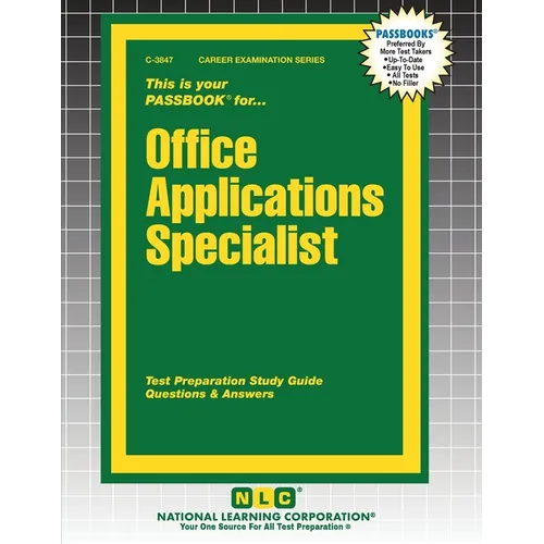 Office Applications Specialist
