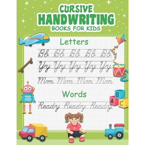 Cursive handwriting activity book for kids.: 5-11 years old