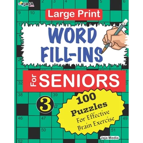 Large Print WORD FILL-INS For SENIORS; Vol. 3