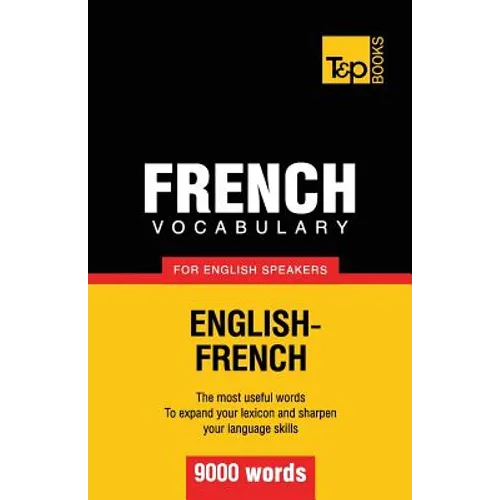 French vocabulary for English speakers - 9000 words