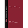 A Coptic Dictionary