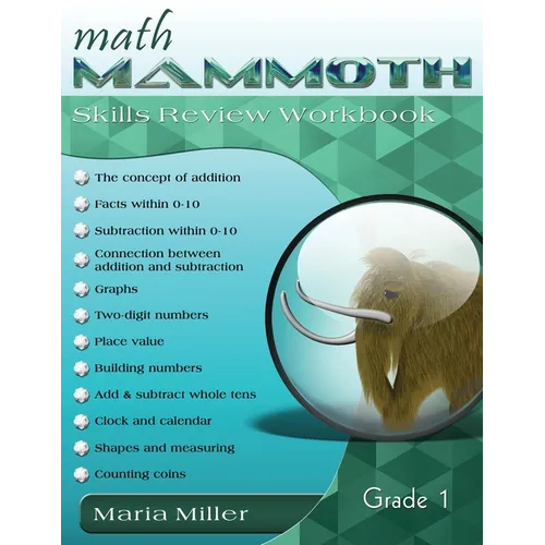 Math Mammoth Grade 1 Skills Review Workbook