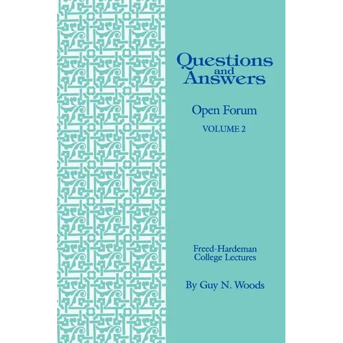 Questions & Answers: Open Forum