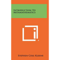 Introduction To Metamathematics