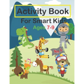 Activity Book For Smart Kids Ages 7-9: Fun Activities Workbook Game For Valentine's day, Christmas, Birthday & Everyday Learning, Coloring, Dot to Dot