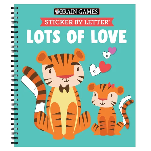 Brain Games - Sticker by Letter: Lots of Love