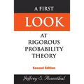 First Look at Rigorous Prob..(2nd Ed)