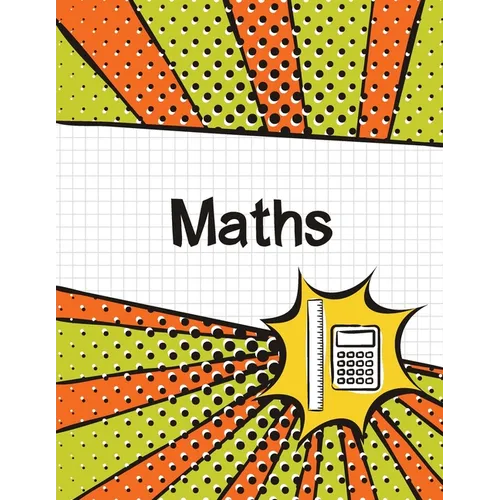 Maths Graph Paper Notebook: (Large, 8.5"x11") 100 Pages, 4 Squares per Inch, Math Graph Paper Composition Notebook for Students