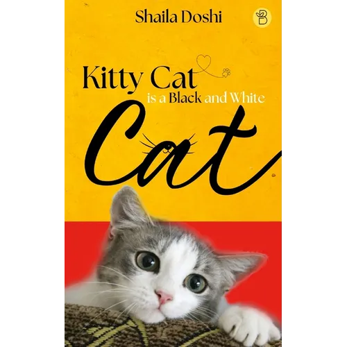 Kitty Cat is a Black and White Cat