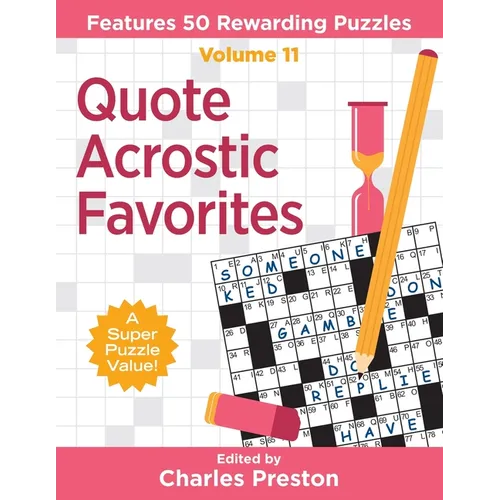 Quote Acrostic Favorites: Features 50 Rewarding Puzzles