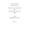 Early Virginia Families Along the James River, Vol. III