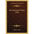 The Meaning Of Moby Dick