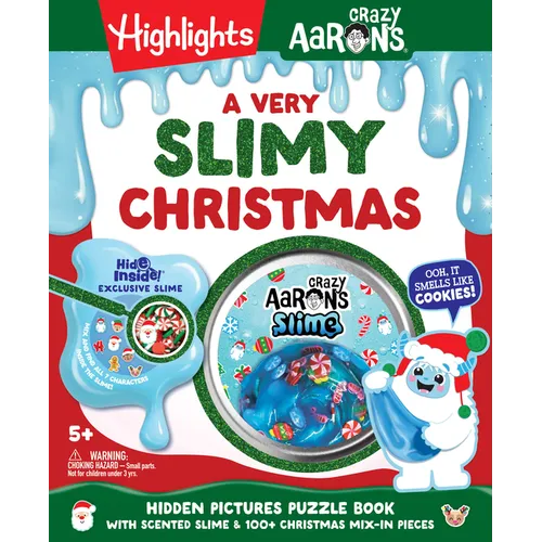 A Very Slimy Christmas: Hidden Pictures Activity Book with Scented Slime & 100+ Christmas Mix-In Pieces: Christmas Slime Kit