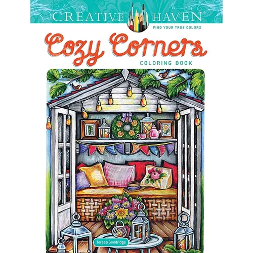 Creative Haven Cozy Corners Coloring Book