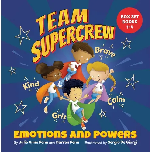 Team Supercrew - Emotions and Powers: 4 Book Box Set (Books 1-4)