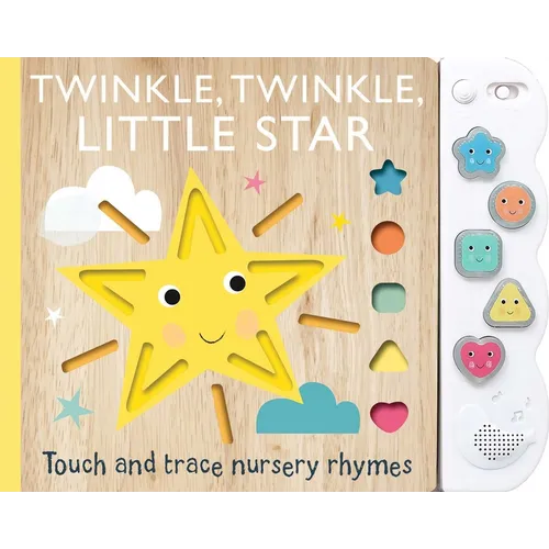 Touch and Trace Nursery Rhymes: Twinkle, Twinkle Little Star with 5-Buttton Light and Sound