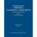 Clarinet Concerto No.2, Op.5: Study score