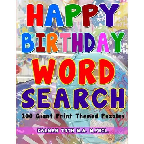 Happy Birthday Word Search