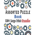 Assorted Puzzle Book: Puzzle Activity Book for Adults, 180+ Large Print Mixed Puzzles - Word search, Sudoku, Cryptograms, Word Scramble to Improve You