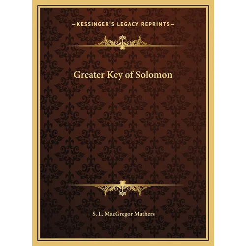 Greater Key of Solomon