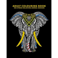 Adult Colouring Book: 100 Stress Relieving Animal Designs
