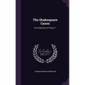 The Shakespeare Canon: The Origination of "Henry V."