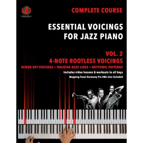 Essential Voicings for Jazz Piano Vol.2: 4-note Rootless Voicings