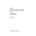 An Introduction to Panini - II