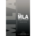 The MLA Style Sheet: Revised Edition