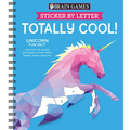 Brain Games - Sticker by Letter: Totally Cool! (Sticker Puzzles - Kids Activity Book)
