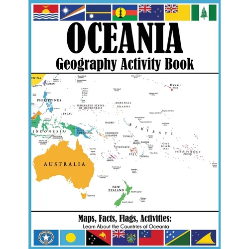 Oceania Geography Activity Book