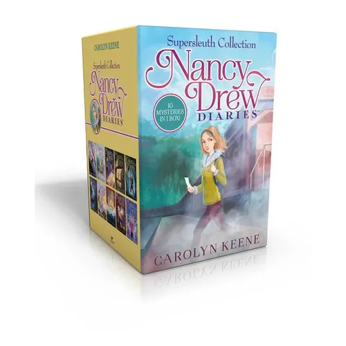 Nancy Drew Diaries Supersleuth Collection (Boxed Set): Curse of the Arctic Star; Strangers on a Train; Mystery of the Midnight Rider; Once Upon a Thri