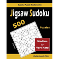 Jigsaw Sudoku: 500 Medium to Very Hard