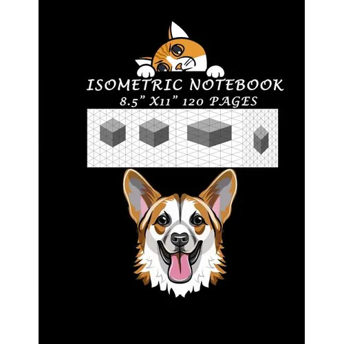 Isometric Notebook - 8.5" X 11" 120 Pages: Isometric Drawing Graph Paper Notebook: Grid of Equilateral Triangles, Useful for 3D Designs such as Archit