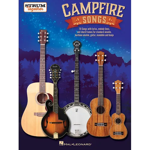 Campfire Songs - Strum Together - Country Guitar Book with 70 Great Songs - Acoustic Guitar Book Fo