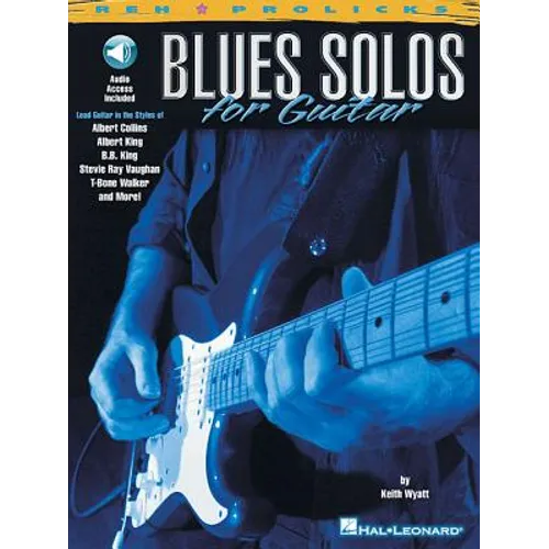 Blues Solos for Guitar Book/Online Audio [With CD]