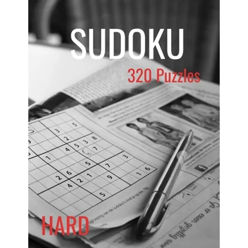 Soduko Puzzle Book: Hard Difficulty