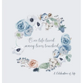 Celebration of life, funeral book, Condolence book to sign (Hardback cover)