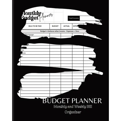 Budget Planner: Twelve Months Financial Organizer, Monthly and Weekly Budget Planner, Bill Payment, Expenses Tracker with Subscription and Debt Tracki