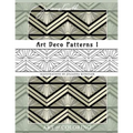 Art Deco Patterns 1: Art of Coloring. Coloring book