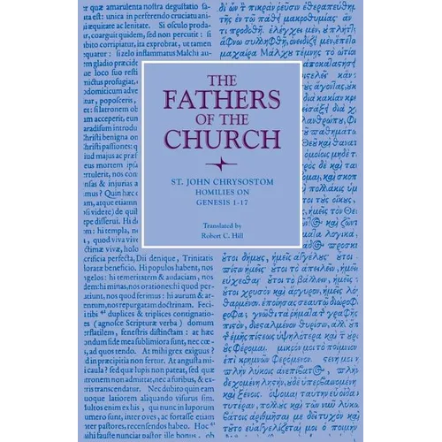 Homilies on Genesis 1-17