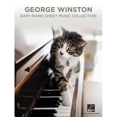 George Winston Easy Piano Sheet Music Collection Simplified Piano Arrangements Includes 15 Songs Like Thanksgiving and Carol of the Bells